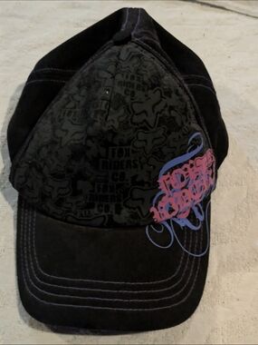 Fox Black Hat with Embroidered Logo